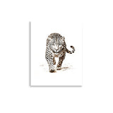 Wild Grace - Framed White Tiger Art - 11″×14″ - Paper Posters