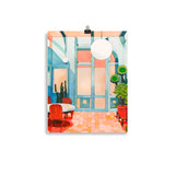 Vibrant Vibes - Colorful Interior Art Poster - 11″×14″ - Posters With Hanger