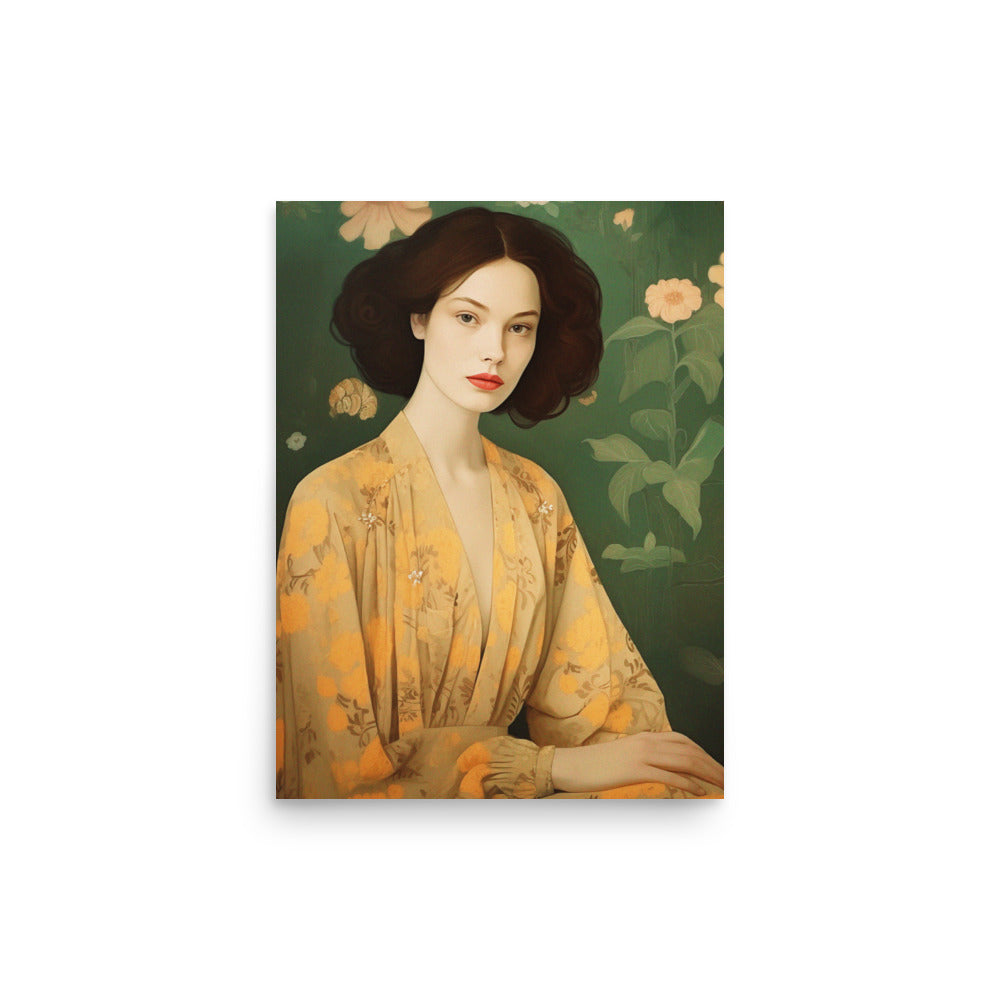 Vintage Grace - Artistic Wall Art - 12″×16″ - Posters