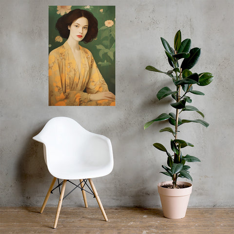 Image of Vintage Grace - Artistic Wall Art