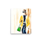 Sophisticated Stride - Fashionable Wall Art - 8″×10″ - Paper Posters