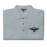 Wings of Inspiration - Elevate Your Style with Our Eagle Polo - Cool Heather - Polo Shirts