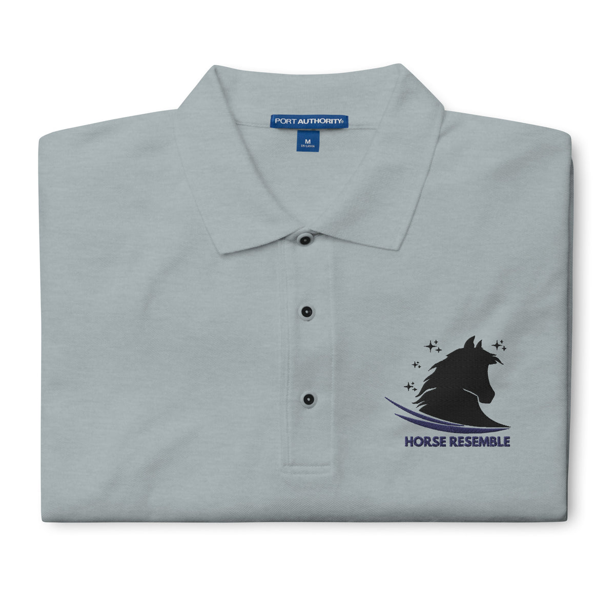 Horsepower Heritage - Embrace Memories in Every Stitch - Cool Heather - Polo Shirts