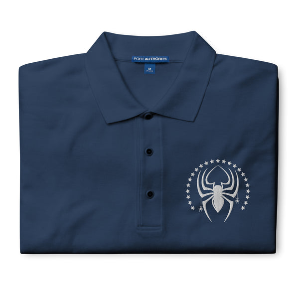 Spider Silk Style - Spin Memories with Our Premium Polo - Navy - Polo Shirts