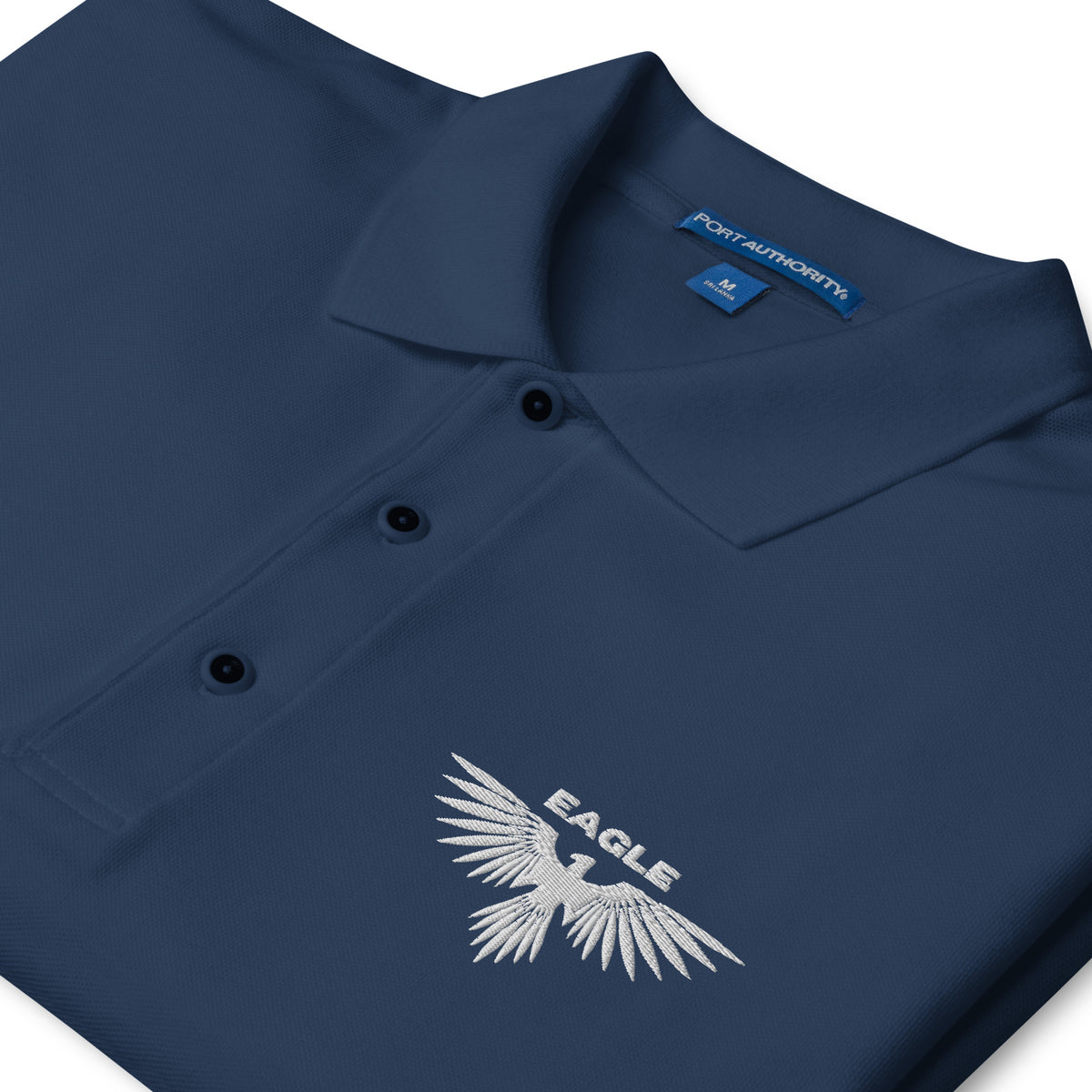 Wings of Inspiration - Elevate Your Style with Our Eagle Polo - - Polo Shirts