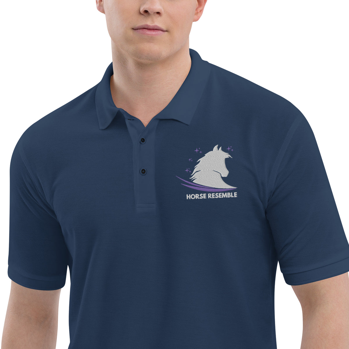 Horsepower Heritage - Embrace Memories in Every Stitch - - Polo Shirts