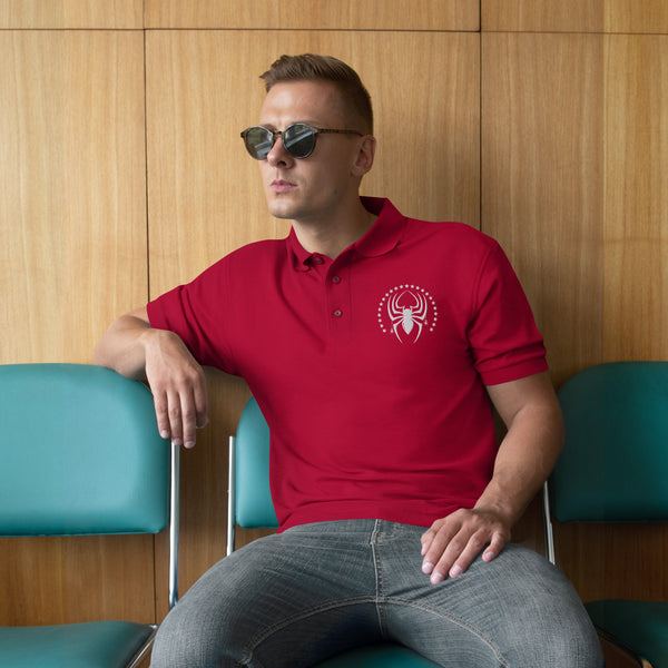 Spider Silk Style - Spin Memories with Our Premium Polo - - Polo Shirts