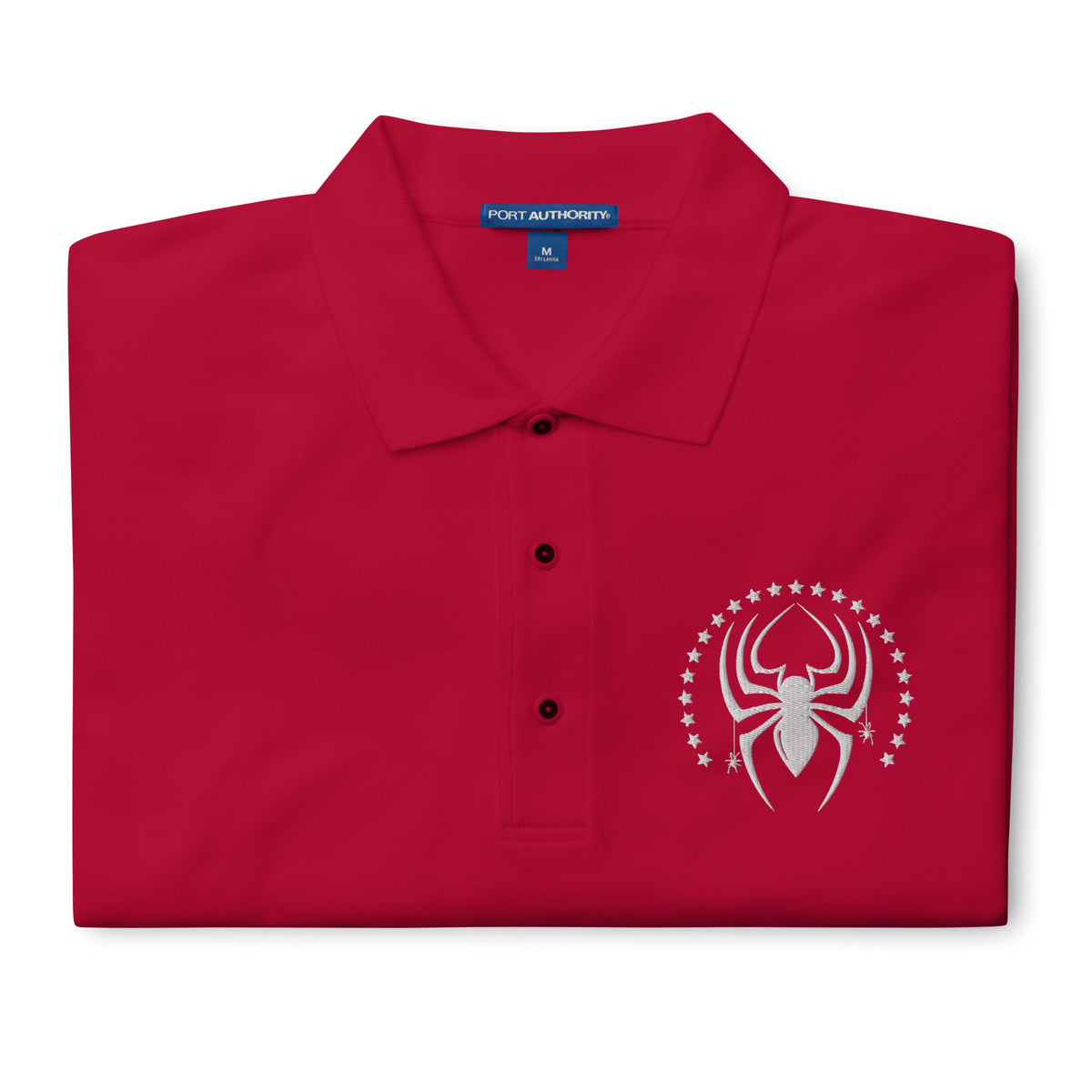 Spider Silk Style - Spin Memories with Our Premium Polo - Red - Polo Shirts