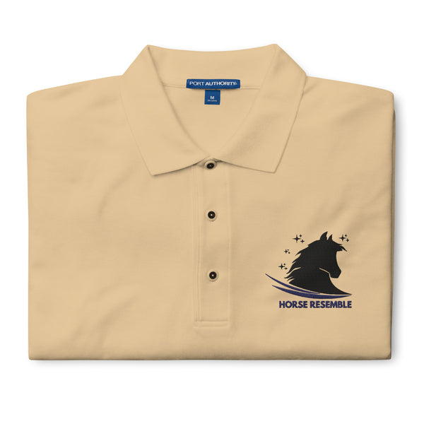 Horsepower Heritage - Embrace Memories in Every Stitch - Stone - Polo Shirts