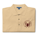 Spider Silk Style - Spin Memories with Our Premium Polo - Stone - Polo Shirts