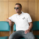 Nostalgia on the Field - Premium Polo Shirt - - Print Material