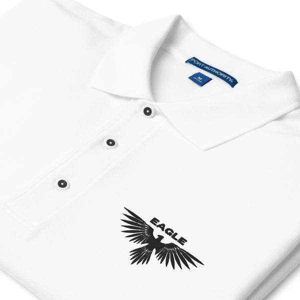 Wings of Inspiration - Elevate Your Style with Our Eagle Polo - - Polo Shirts