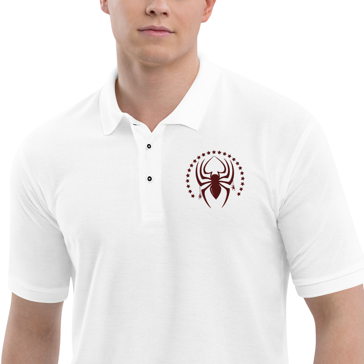 Spider Silk Style - Spin Memories with Our Premium Polo - - Polo Shirts