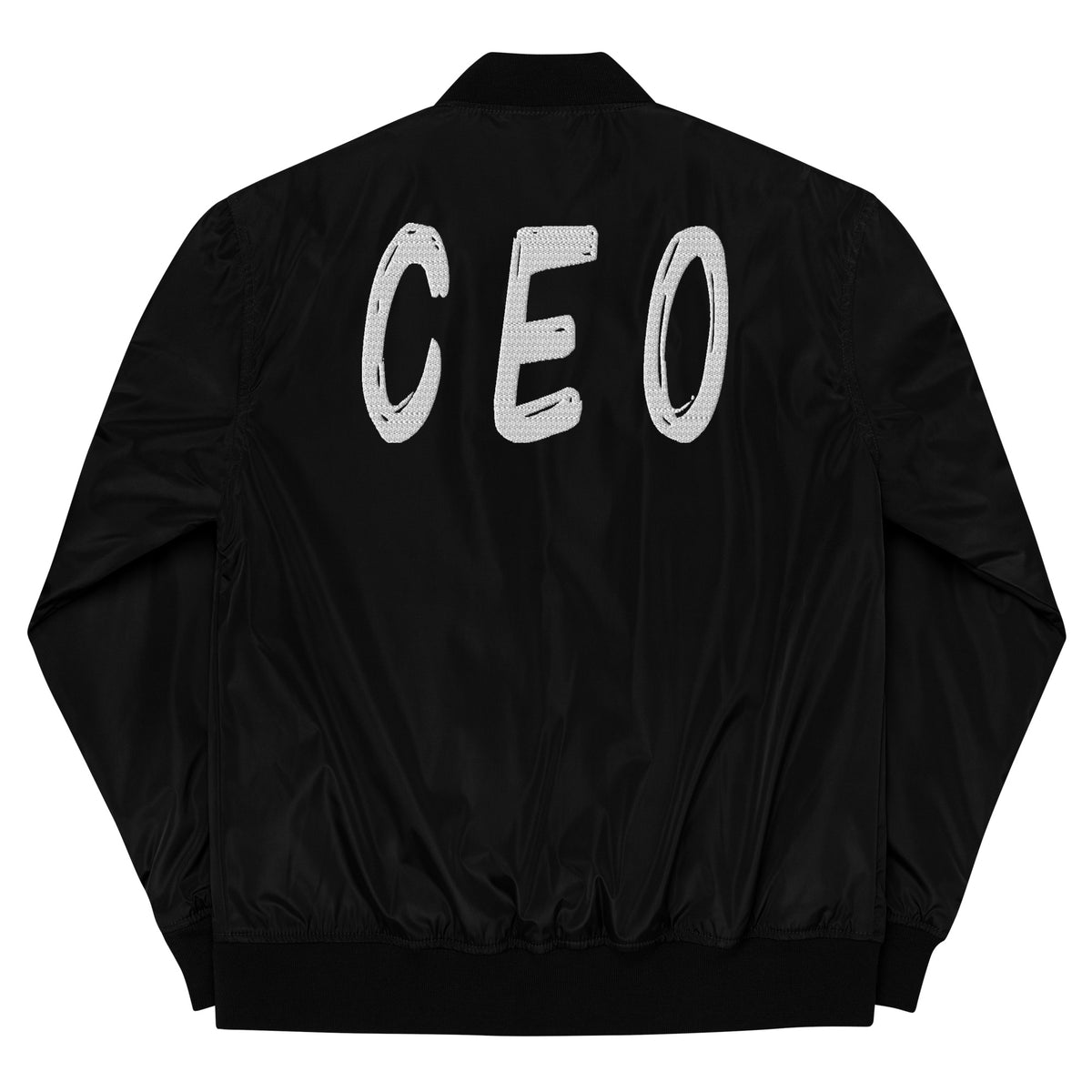 Embroidered Memories - Personalized CEO Bomber Jacket - - Jackets