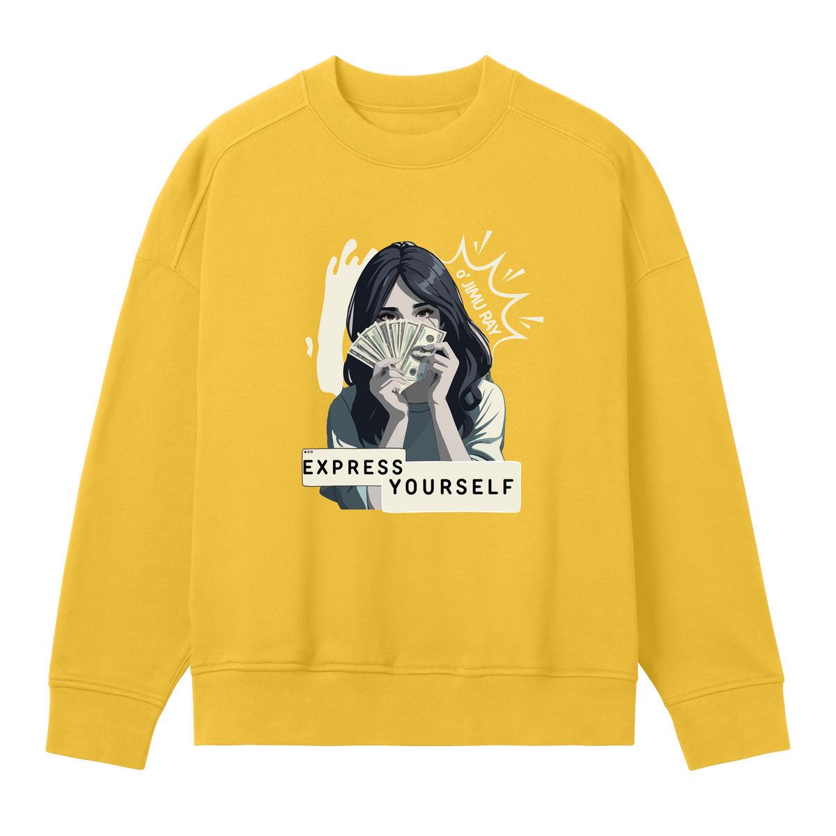 Wealth Whisperer Wear - Primrose yellow women - Sweatshirts