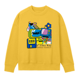 Vintage Pop Culture Sweatshirt - Primrose yellow women - Sweatshirts