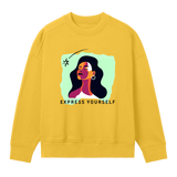 Whimsical Beauty - Bold Sweatshirt - Primrose yellow women - Sweatshirts