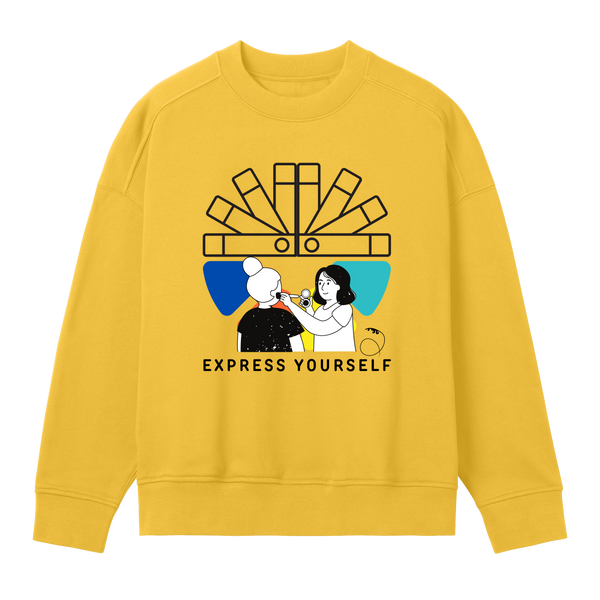 Palette of Expression Sweatshirt - Primrose yellow women - Sweatshirts