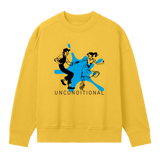 Unconditional Art - Blue Splash Sweatshirt - Primrose yellow women - Sweatshirts