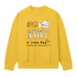 Express Happiness - Oversized Sweatshirt - Primrose yellow women - Sweatshirts