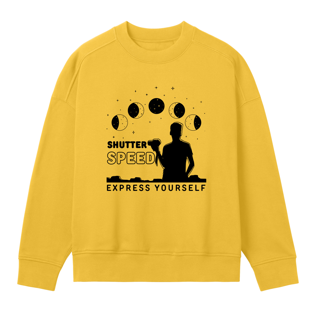 Moonlit Serenity - Express Yourself - Primrose yellow women - Sweatshirts