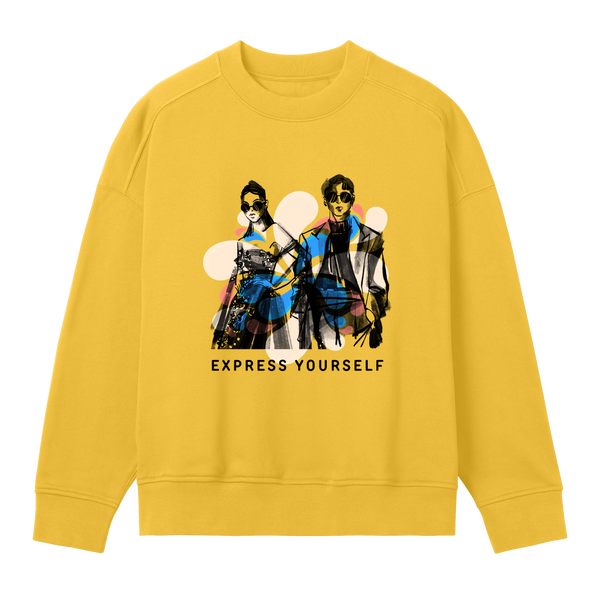 Vivid Style - Oversized Sweatshirt - Primrose yellow women - Sweatshirts