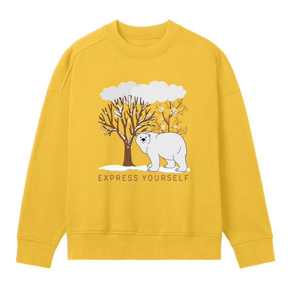 Winter Wilderness Sweatshirt - Primrose yellow women - Sweatshirts