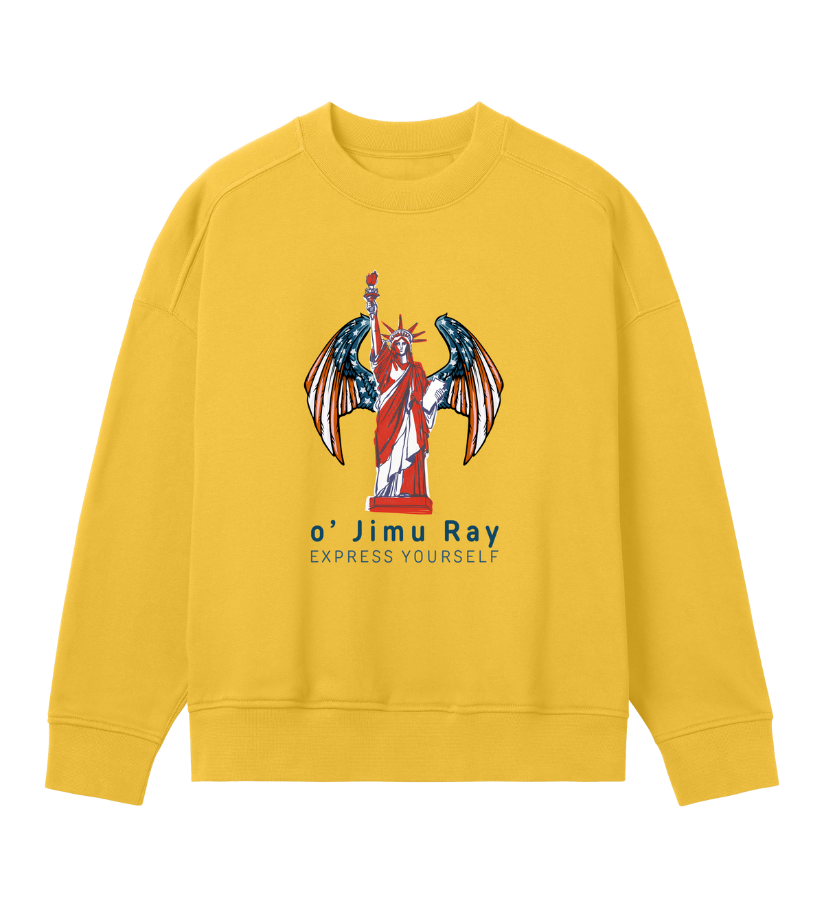 Wings of Liberty - o' Jimu Ray 4th July Special - Primrose yellow women - Sweatshirts
