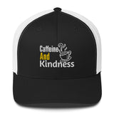 Retro Vibes - Caffeine and Kindness Cap - -