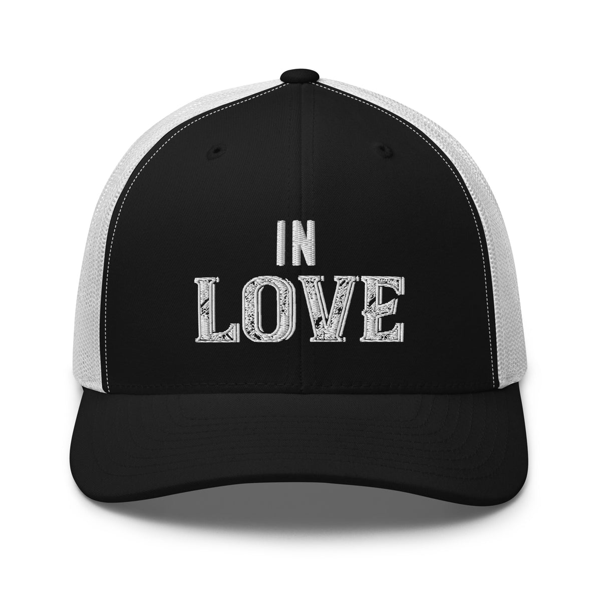 Love in Every Stitch - Personalized Trucker Cap for Cherished Memories - -