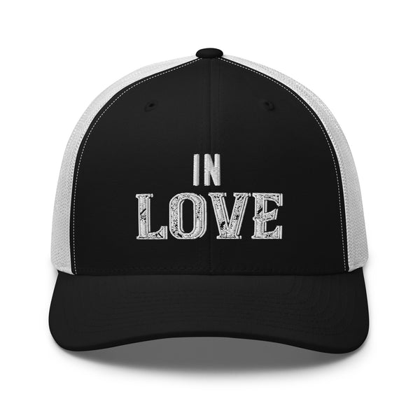 Love in Every Stitch - Personalized Trucker Cap for Cherished Memories - -