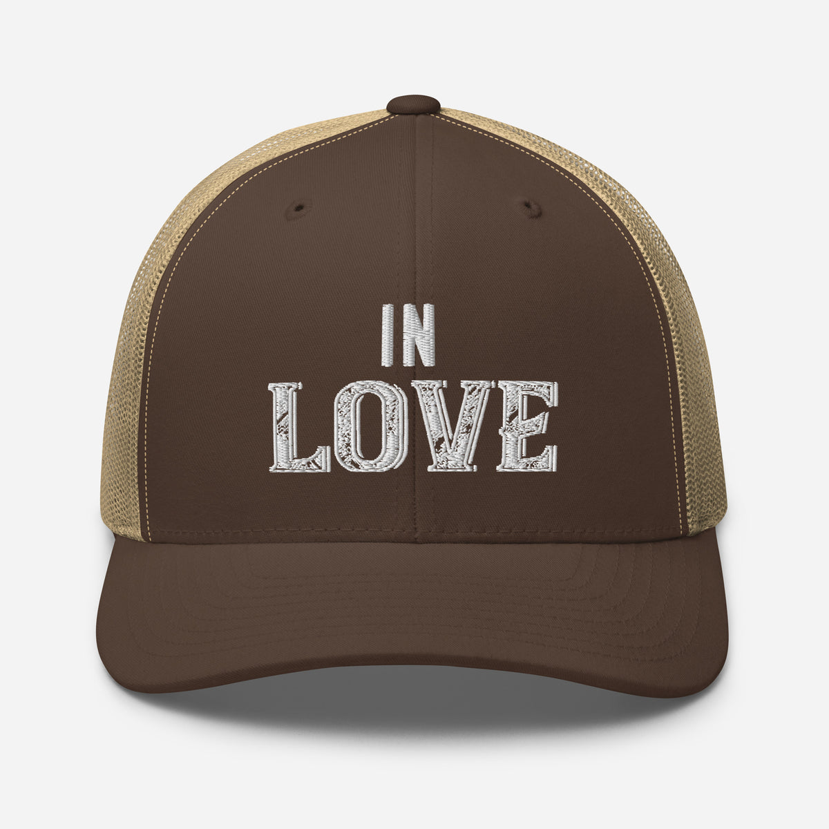 Love in Every Stitch - Personalized Trucker Cap for Cherished Memories - -