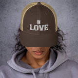 Love in Every Stitch - Personalized Trucker Cap for Cherished Memories - -