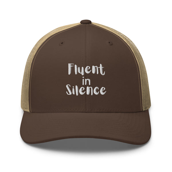 Silent Statements - Fluent in Silence Cap - -