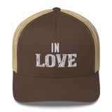 Love in Every Stitch - Personalized Trucker Cap for Cherished Memories - -