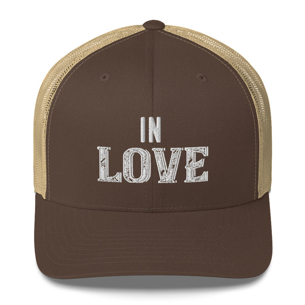 Love in Every Stitch - Personalized Trucker Cap for Cherished Memories - -