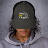 Retro Vibes - Caffeine and Kindness Cap - -