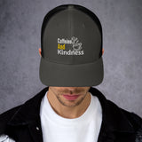 Retro Vibes - Caffeine and Kindness Cap - -