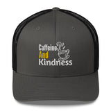 Retro Vibes - Caffeine and Kindness Cap - -