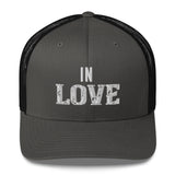 Love in Every Stitch - Personalized Trucker Cap for Cherished Memories - -