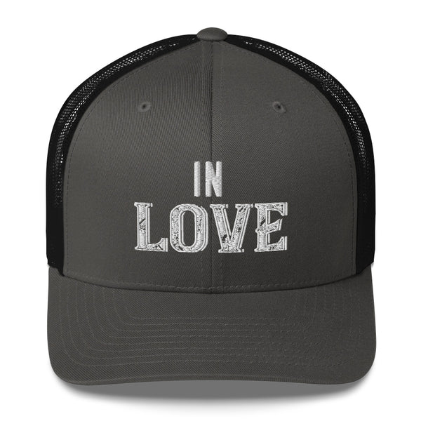 Love in Every Stitch - Personalized Trucker Cap for Cherished Memories - -