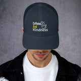 Retro Vibes - Caffeine and Kindness Cap - -