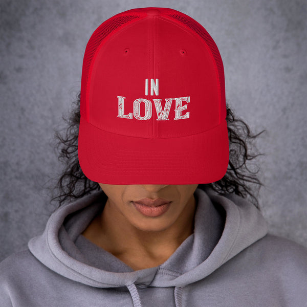 Love in Every Stitch - Personalized Trucker Cap for Cherished Memories - -