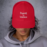 Silent Statements - Fluent in Silence Cap - Red -