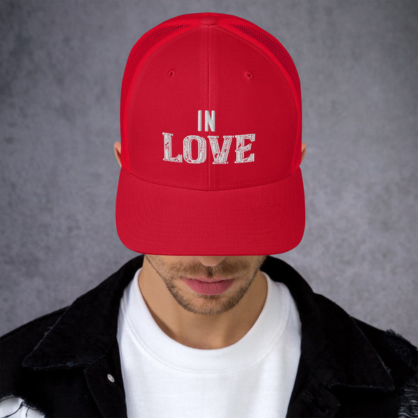 Love in Every Stitch - Personalized Trucker Cap for Cherished Memories - -