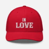 Love in Every Stitch - Personalized Trucker Cap for Cherished Memories - -