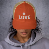 Love in Every Stitch - Personalized Trucker Cap for Cherished Memories - -