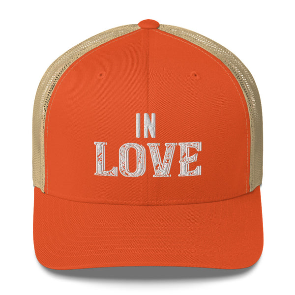 Love in Every Stitch - Personalized Trucker Cap for Cherished Memories - -