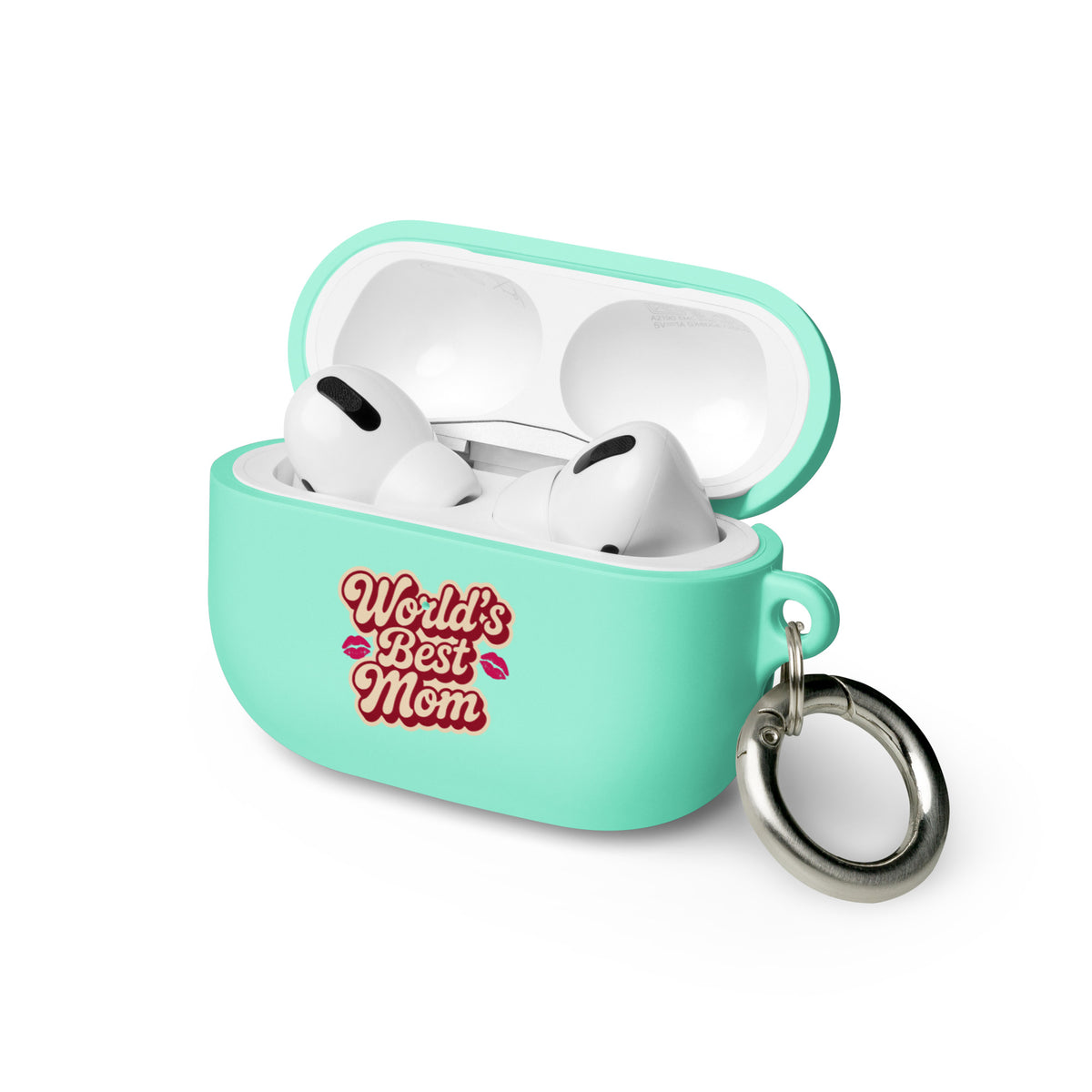 World’s Best Mom – AirPods® Case - Mint AirPods Pro - Tech Accessories