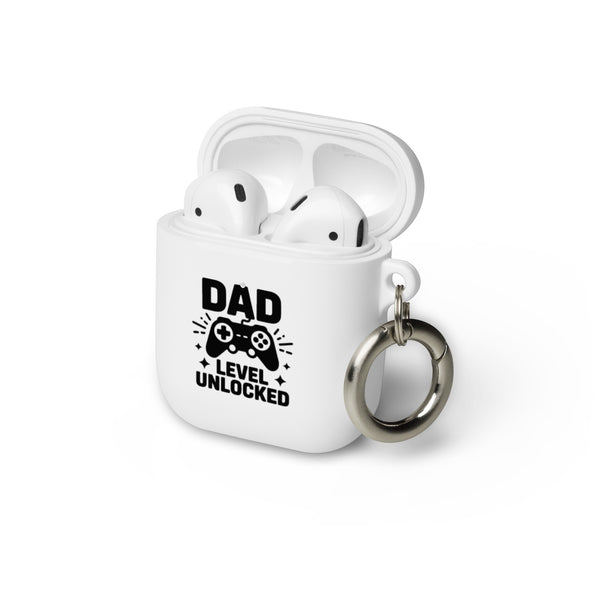 Dad Level Unlocked – AirPods® Case - White AirPods - Tech Accessories